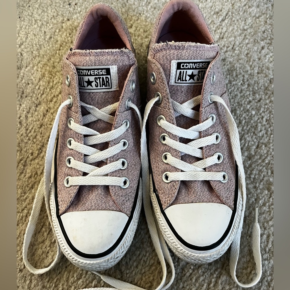 Converse Chuck Taylor Pink Low-Top Sneakers
